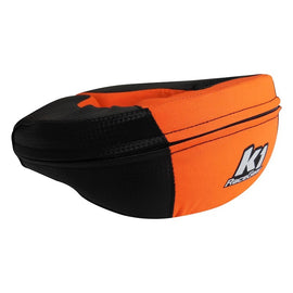 K1 RACEGEAR 15-NEC-CAO-J Neck Collar Karting Youth Carbon / Orange