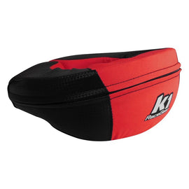 K1 RACEGEAR 15-NEC-CAR-A Neck Collar Karting Adult Carbon / Red