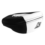 K1 RACEGEAR 15-NEC-CAW-J Neck Collar Karting Youth Carbon / White