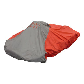 K1 RACEGEAR 18-NKC-R Kart Cover GO Nylon Red/Grey