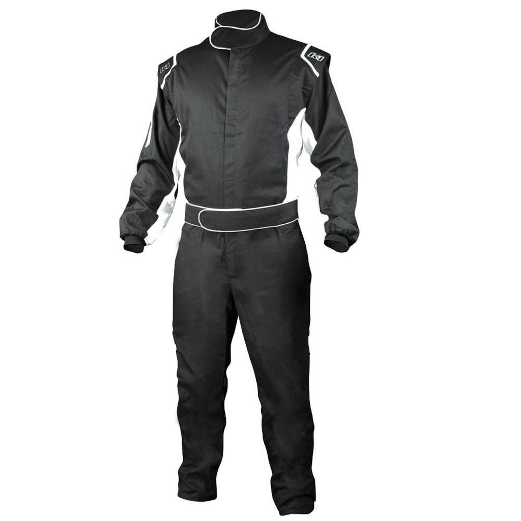 K1 RACEGEAR 20-CHL-NW-M Suit Challenger Black Medium SFI 3.2A/1