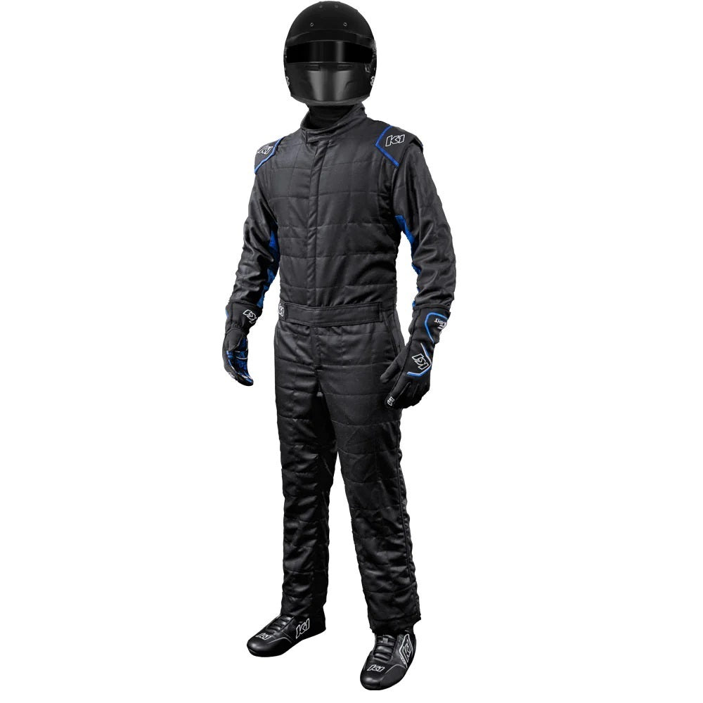 K1 RACEGEAR 20-OTL-NB-5XL Suit Outlaw 5X-Large Black / Blue SFI 3.2A/5