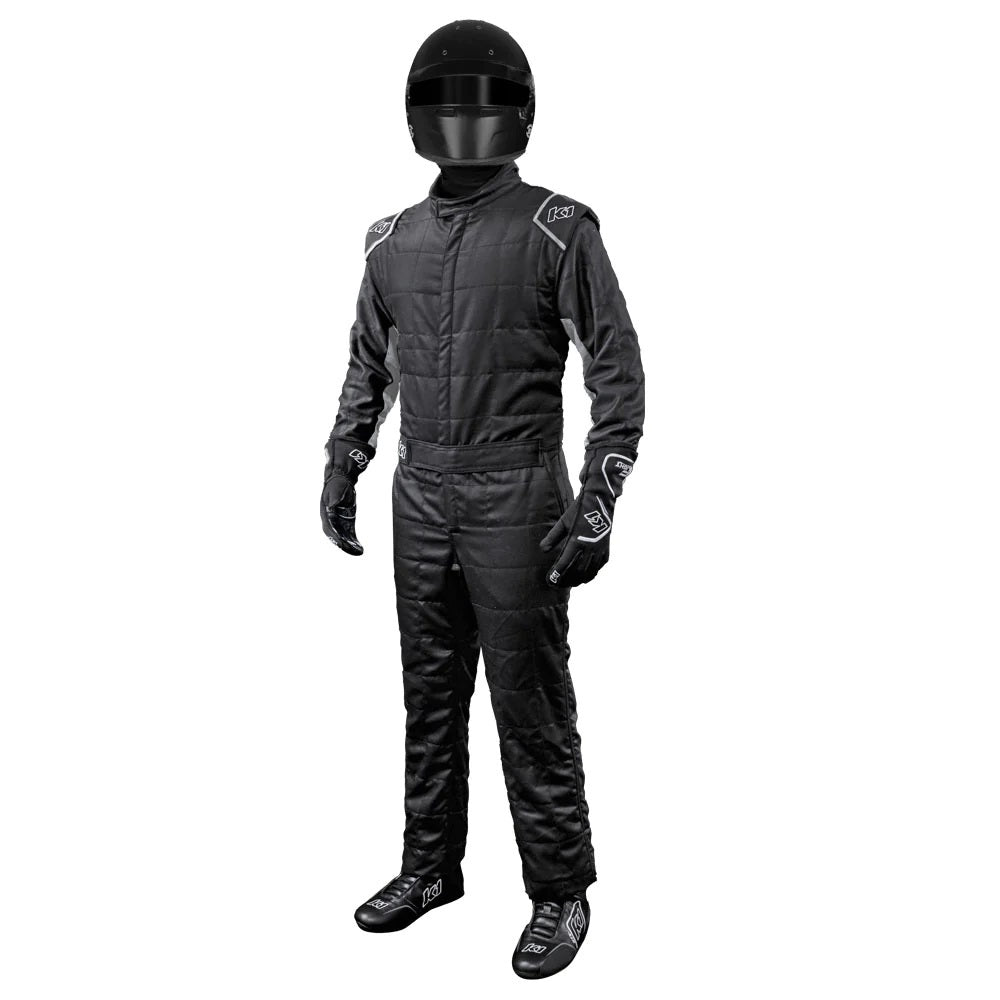 K1 RACEGEAR 20-OTL-NG-L Suit Outlaw Large Black / Gray SFI 3.2A/5