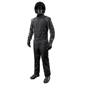 K1 RACEGEAR 20-OTL-NG-ML Suit Outlaw Med / Lrg Black / Gray SFI 3.2A/5