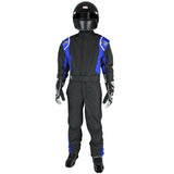 K1 RACEGEAR 20-PRY-NB-3XS Suit Precision II 3X- Small Black/Blue