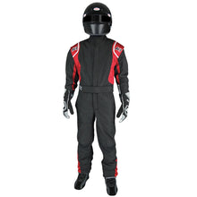 Load image into Gallery viewer, K1 RACEGEAR 20-PRY-NR-3XS Suit Precision II 3X- Small Black/Red