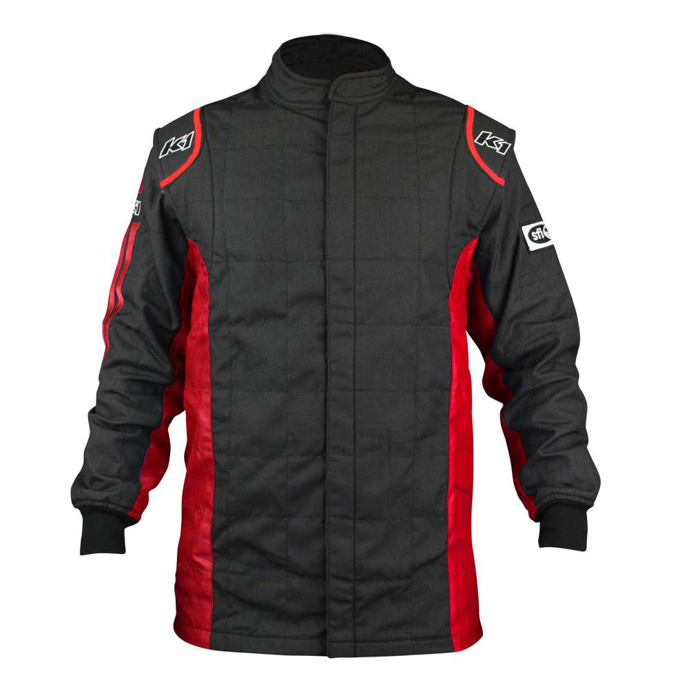 K1 RACEGEAR 21-SPT-NR-XL Jacket Sportsman Black / Red X-Large