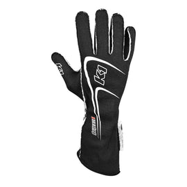 K1 RACEGEAR 23-TR1-N-XS Glove Track 1 Black X- Small Youth