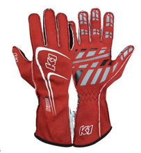 Load image into Gallery viewer, K1 RACEGEAR 23-TR1-R-L Glove Track1 Red Large SFI 5