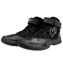 K1 RACEGEAR 24-VER-N-135 Crew Shoe Versus Nomex 13.5 Black SFI 3.3/5