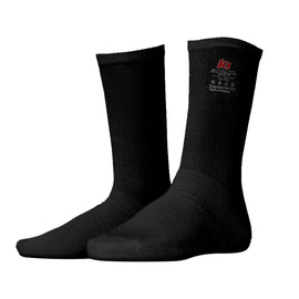 K1 RACEGEAR 26-NSO-N-LXL Socks Nomex K1 Black Large/X-Large