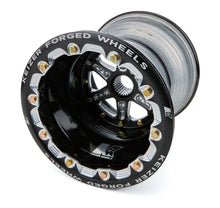 Load image into Gallery viewer, KEIZER ALUMINUM WHEELS, INC. 10104SPFBLB Splined Wheel B/L 10x10 4in BS 27Spl Black