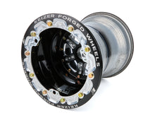 Load image into Gallery viewer, KEIZER ALUMINUM WHEELS, INC. 10126SPFBLBT Wheel 1.75spl 10in x 12in 6in BS Bdlk Black