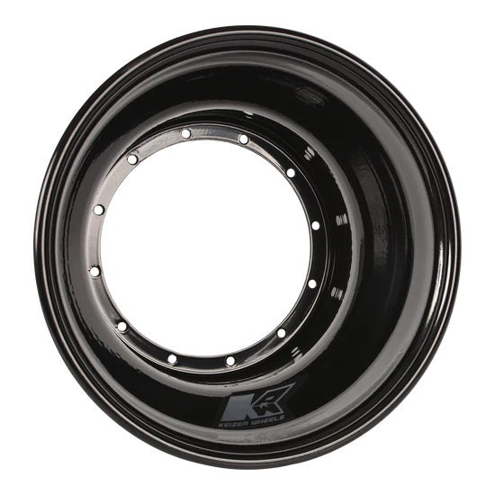 KEIZER ALUMINUM WHEELS, INC. 106B Wheel Half 12-Blt 10in x 6in Black