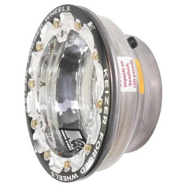 KEIZER ALUMINUM WHEELS, INC. 106FBLBT Wheel Half 12-Blt 10in x 6in w/Beadlock Black