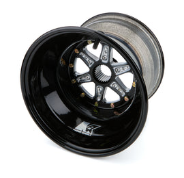 KEIZER ALUMINUM WHEELS, INC. 1083SPB Wheel 1.75 27spl 10in x 8in 3in BS Black