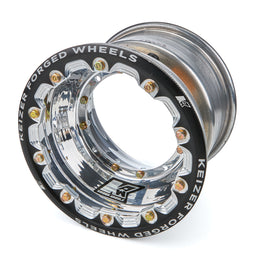 KEIZER ALUMINUM WHEELS, INC. 1084FBLBC Wheel 4-Pin 10x8 4in BS w/BDLK Brake Bell
