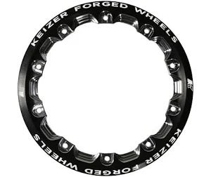 KEIZER ALUMINUM WHEELS, INC. 10FBLRINGB Beadlock Ring 10in Forged Black