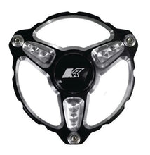 Load image into Gallery viewer, KEIZER ALUMINUM WHEELS, INC. 10P3-LH Front Hub 3 Pin Micro LH w/Bearing Black