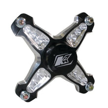 Load image into Gallery viewer, KEIZER ALUMINUM WHEELS, INC. 10P4-LH Front Hub 4 Pin Micro LH w/Bearing Black