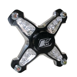 KEIZER ALUMINUM WHEELS, INC. 10P4-LH Front Hub 4 Pin Micro LH w/Bearing Black