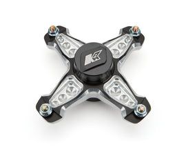 KEIZER ALUMINUM WHEELS, INC. 10P4 Front Hub Blk Anod 4 Pin Micro w/Bearing Right