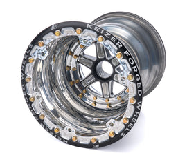 KEIZER ALUMINUM WHEELS, INC. 15178SPFBL Wheel Splined 15x17 Outer Beadlock 7in BS