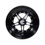 KEIZER ALUMINUM WHEELS, INC. 1584BCB Wheel Direct Mnt 15 x 8 3in BS Black