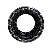 Load image into Gallery viewer, KEIZER ALUMINUM WHEELS, INC. 158FBLB Keizer Aluminum Wheels 158FBLB Outer Wheel Half for 15x8 Beadlock Aluminum Wheel - Black Powder Coat Finish