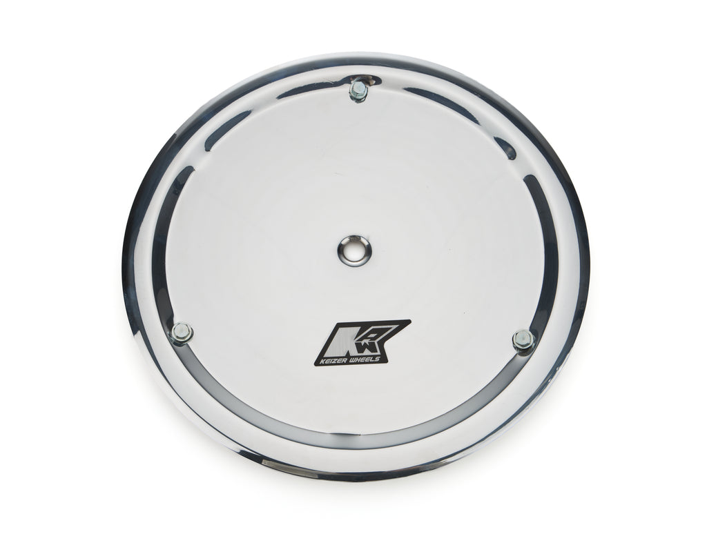 KEIZER ALUMINUM WHEELS, INC. 15MCBO Mudcover 15in Polished w /3 5/16-18 Bolts