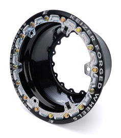 KEIZER ALUMINUM WHEELS, INC. B15FBLB Outer Wheel Half 15x9 Wide 5 Forge Beadlock BK