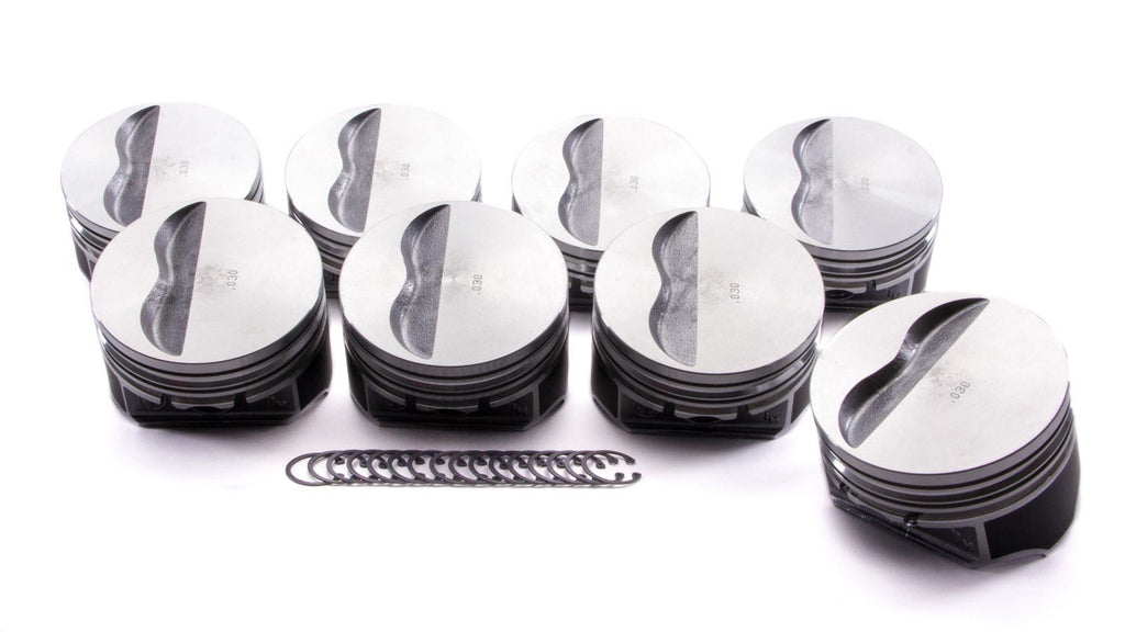 KB PERFORMANCE PISTONS 9902HC.030 SBC Flat Top Piston Set 4.030 Bore -5cc