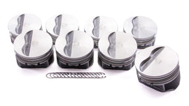 KB PERFORMANCE PISTONS 9911HC.030 SBC Flat Top Piston Set 4.155 Bore -5cc