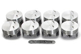 KB PERFORMANCE PISTONS KB120.060 SBC Flat Top Piston Set 4.060 Bore -7cc