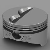 KB PERFORMANCE PISTONS KB122.030 SBC Flat Top Piston Set 4.030 Bore -7cc