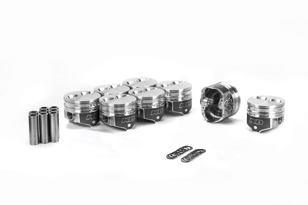 KB PERFORMANCE PISTONS KB165.060 KB Performance Pistons SBC FT Piston Set 3.935 in Bore - 6.00 cc - Small Block Chevy