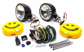 KC HILITES 238 6in Black Daylighter Kit 100W