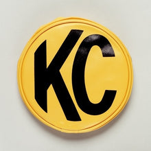 Load image into Gallery viewer, KC HILITES 5101 Vinyl Cover 6in Round Yellow w/Black Pair