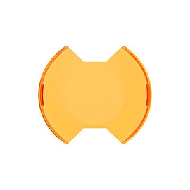 KC HILITES 5104 6in SlimLite LED Light Shield Amber Each