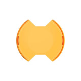 KC HILITES 5104 6in SlimLite LED Light Shield Amber Each