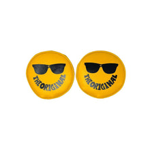 Load image into Gallery viewer, KC HILITES 5205 Vinyl Cover 6in Round Yellow w/Smiley Sunglass