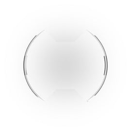 KC HILITES 5207 SlimLite 8in LED Light Cover Clear