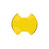 KC HILITES 5210 SlimLite 8in LED Light Shield SAE Yellow