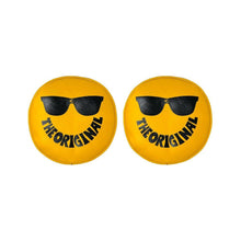 Load image into Gallery viewer, KC HILITES 5805 Vinyl Cover 8in Round Yellow w/Smiley Sunglass