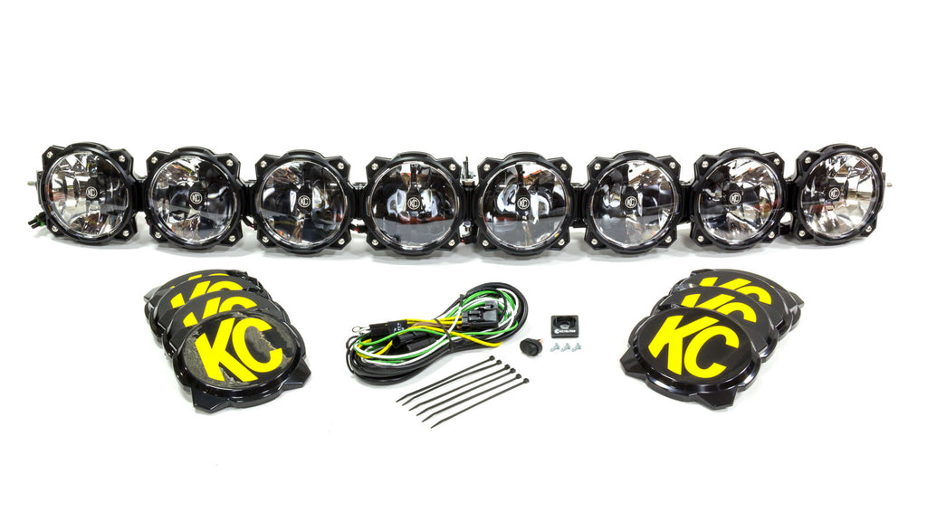 KC HILITES 91308 Pro6 Gravity LED Light Bar 8 Light 50in