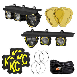KC HILITES 97168 Three Light Fog Pocket Kit 21-   Ford Bronco