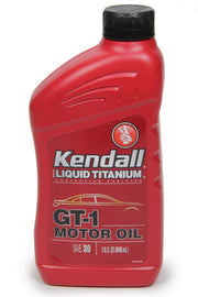 KENDALL OIL 1074971 Kendall 30w Gt-1 Hi Perf Oil 1qt