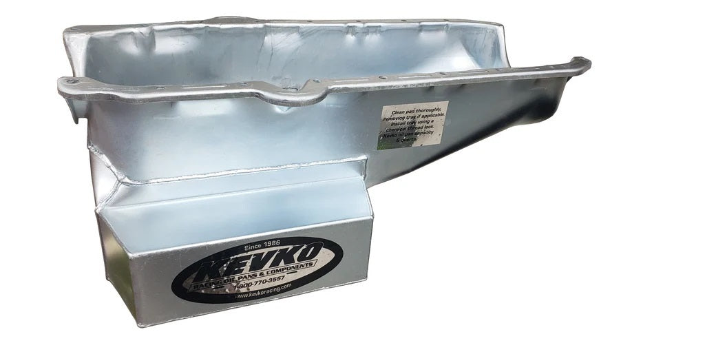 KEVKO OIL PANS & COMPONENTS IMCA87 IMCA Hobby Stock 602 Crate Oil Pan