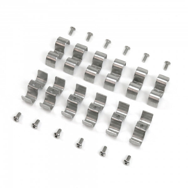 KEEP IT CLEAN KICLC2375 3/8 Stainless Double Line Clamps