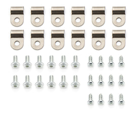 KEEP IT CLEAN KICLC3187 3/16in Stainless Steel Single Line Clamps 12Pk